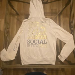 SOLD!! PINK Victoria's Secret Blinged Out Hoodie!!